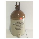 Stoneware jug Magdale Vinery Limited Quality Wine