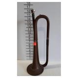 Brass bugle, dated 1946, Keat & Sons, London
