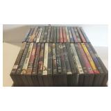 Flat of DVDs
