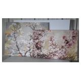 Two Wall Decor Floral Prints on Canvas, seller