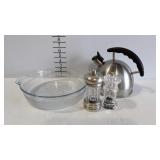 Kitchenware - Fire King sapphire blue 10.5" baking