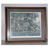 Framed home decor Print. Wild Goose, by Chris