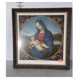 Framed Religious Print