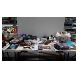 Home decor Group lot, includes speakers, ribbon,