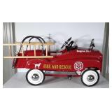 Fire and Rescue Pedal Ladder Truck, Engine No. 7