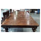 5pc Dining Table Set. 4 chairs 2 are captain