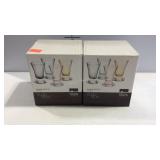 Studio Nova flared shot glasses -2 boxes of 4 each