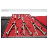 Drafting tools, partial set with misc pieces