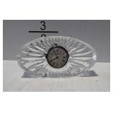 Waterford crystal clock
