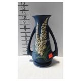 Pottery vase, marked Roseville 51 -10" with double