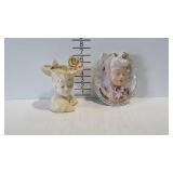 Lady head vase, and head vase wall pocket