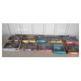 Group of 10 puzzles