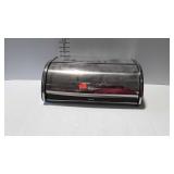 Stainless bread box by Brabantia - 18" long