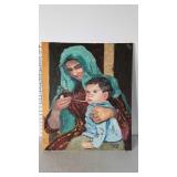 Artist Painting. Dated 1966 signed Menot  on