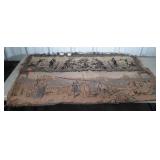 Two wall tapestries 55" long