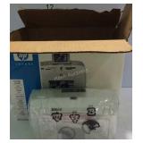 HP Photosmart 375 with power cord, booklet, ink, &