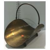 Brass log rack