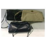 3 Ladies Etienne Aigner handbags