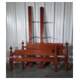 Rope Bed, nice acorn top posts with Correct rails
