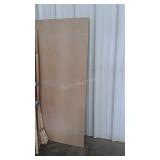 Two Sheets of partial Board underlayment 38x75"