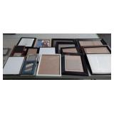 Photo frames of various sizes