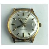Elgin Watch Windup With Date Running Without Band
