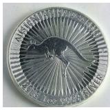 .9999 One Ozt Australian Silver Bullion Dollar