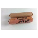 2 Rolls Misc. Date Wheat Pennies