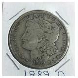 1889 O Morgan Dollar