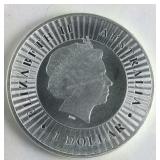 .9999 One Ozt Australian Silver Bullion Dollar