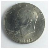 Dwight D Eisenhower One Dollar Coin 1776-1976