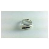 Sterling Silver Ring That Sets High On The Finger