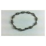 Sterling Silver Heart Bracelet