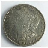 1881 Morgan Dollar