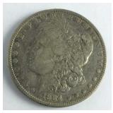 1884 Morgan Dollar