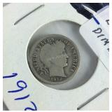 1912 Barber Dime