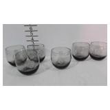 NFL collectible glasses, one Baltimore Colts, two