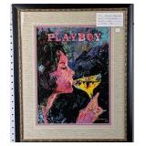 Champagne Playboy cover giclee by Leroy Newman