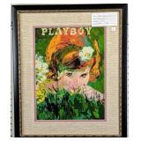 1965 Playboy cover giclee print by Leroy Neiman,