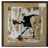 Art for dummies giclee by Banksy graffiti art, 28