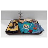 Boy & Cub Scout collectibles - scarvs, patches,