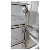 Industrial metal 3 Drawer Personal Organizer with
