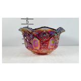 Smith carnival glass 6-1/2" bowl