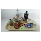 Asian theme cigarette dispenser and music box,