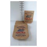 2 Paper Corn Meal bags - Beverly Mills, Broad Run