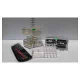 2 Cosmetic organizer, 1 jewelry organizer, rattail