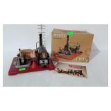 Toy - Mamod Steam Engine SP4 with funnel, fire