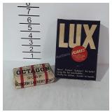 Advertisement Octagon soap bar & Lux box