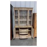 French Prov China Closet, nice cute one pc china