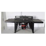 Craftsman Router Table with 1 1/2 hp router,